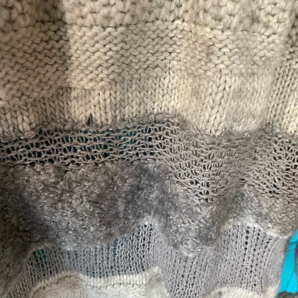 Aeropostale Cardigan Open Weave mixed Textures Oversized For Tween Teen or Adult - Picture 8 of 9